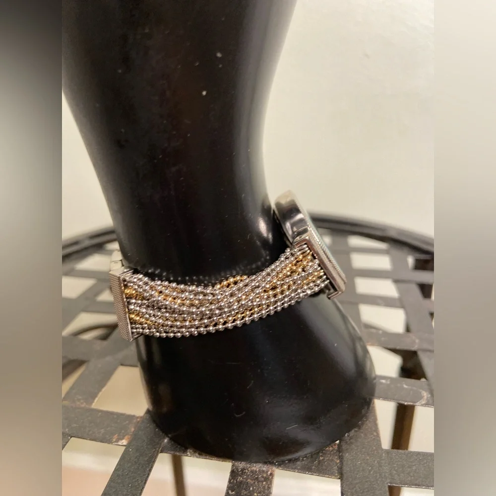 Chico’s Watch Costume Jewelry Gold & Silver colors